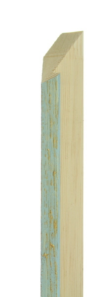 25mm 'Vintage' light blue and gold (Out of stock)