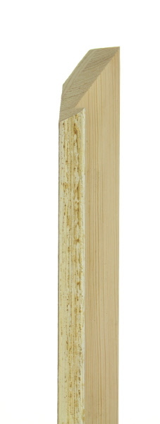 25mm 'Vintage' cream and gold