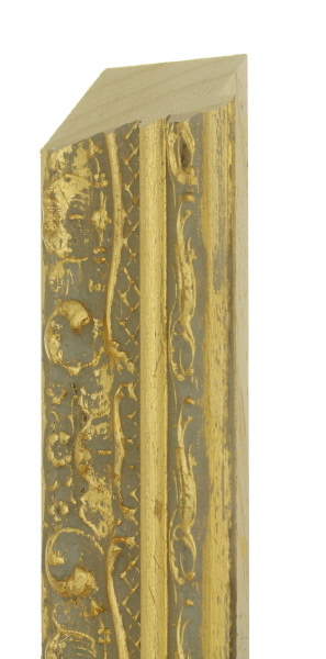 64mm Regency pale gold