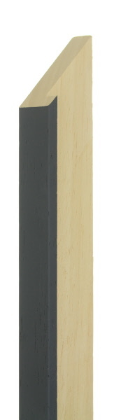 20mm Painted grain dark grey