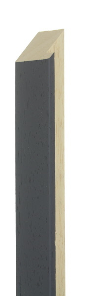 30mm Painted grain dark grey