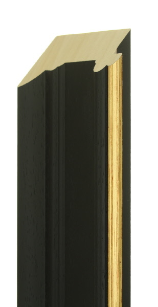 70mm painted grain black gold line (Out of stock)