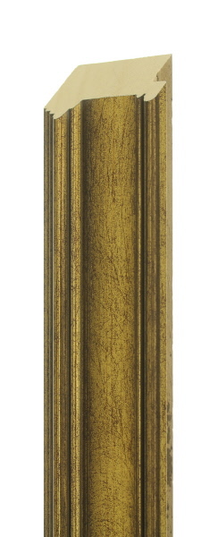 54mm Brushed Gold and Black (side)