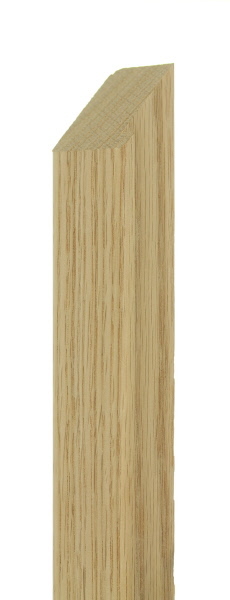 32mm Flat oak slightly rounded edges