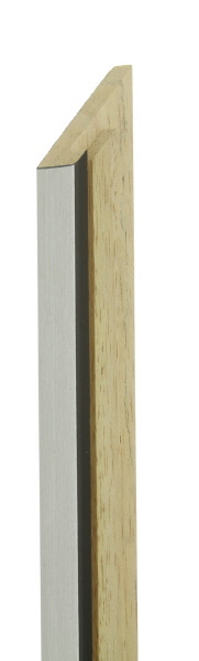 16mm Silver / black side - 9mm pine box