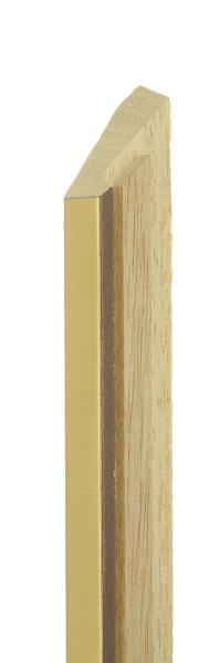 21mm Brush gold / wenge side - 9mm pine box