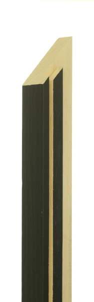 18mm Painted black grain - 9mm black box