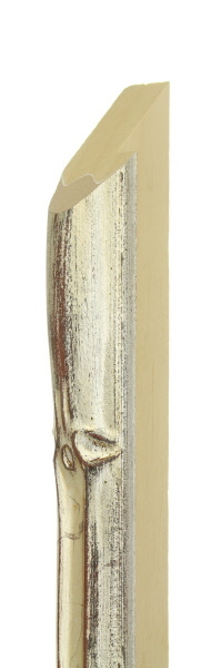 24mm Silver bamboo (high pattern)