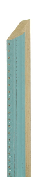 20mm Ornate distressed turquoise