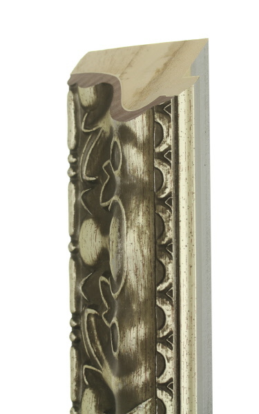 83mm 'pulia' reverse silver leaf (hr)