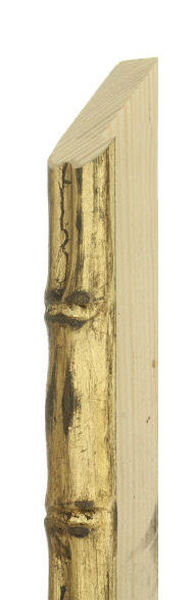 25mm Black back bamboo gold