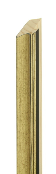 27mm Pale gold / black side