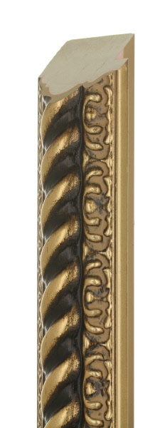 50mm gold leaf rope step (high pattern)
