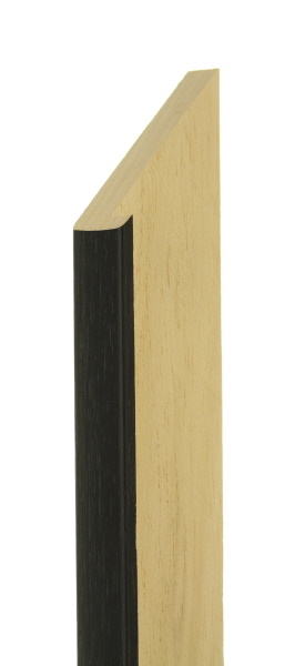 20mm Very deep painted grain black