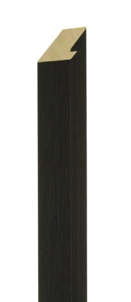 30mm Flat painted grain black