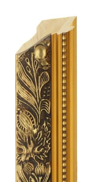 57mm Gold daliha (high pattern)