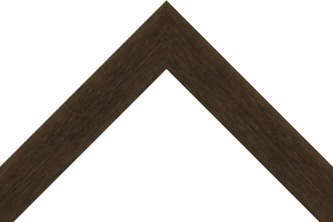 33mm Flat painted grain brown