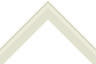 36mm Reverse smooth matt white