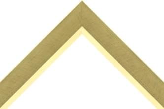 35mm Bright gold swirl with black back edge detail