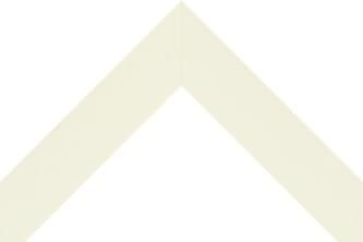 40mm Flat smooth matt white