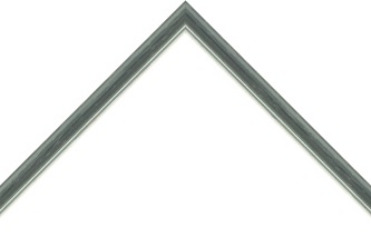 15mm Sea blue double silver line