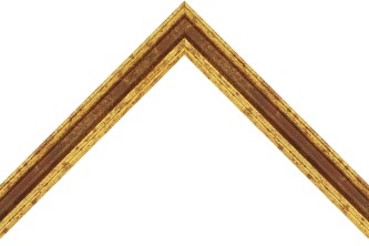 25mm Vichy red mottle gold, burgundy band (Out of stock)