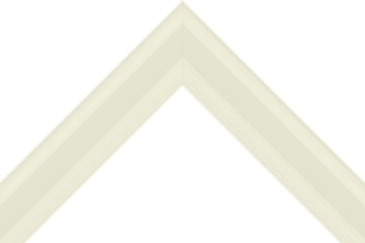 42mm Scoop high gloss white