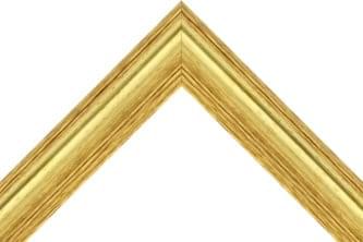 47mm Antique gold with faint crackle effect gold leaf