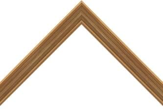 25mm Scoop bronze over brown lined burnish