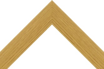 38mm Flat grain medium oak wrap (mdf)