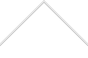 5mm Flat frosted silver