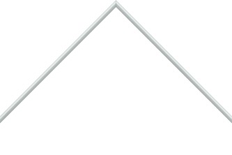 5mm Recessed matt white