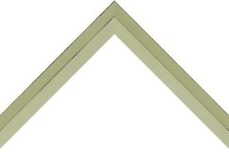25mm Shabby Chic pale green with faint black edges (c)