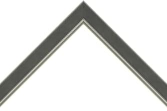 25mm Metallic paynes grey gloss with silver line