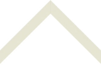 20mm Flat Smooth white