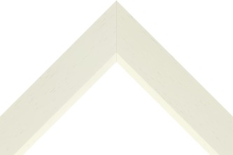 45mm Painted grain white