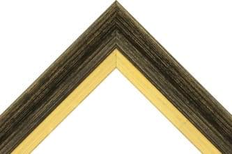 52mm Burnished gold and black
