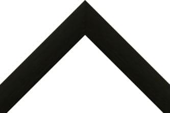 35mm Flat painted grain black 70mm deep box