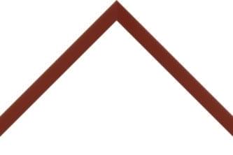 15mm Flat burgundy with very slightly rounded edges