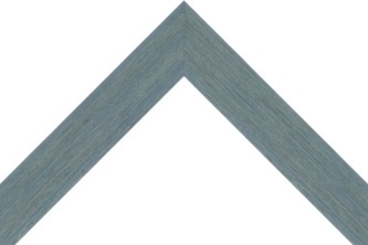 38mm Rounded edge matt grain blue