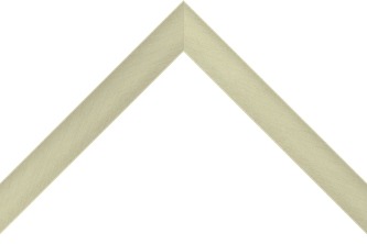 22mm Flat brushed silver