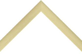 22mm Flat brushed pale gold