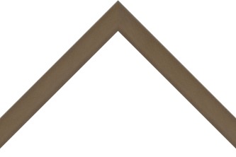 22mm Flat brushed bronze