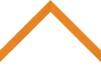 18mm Flat grain graffiti orange