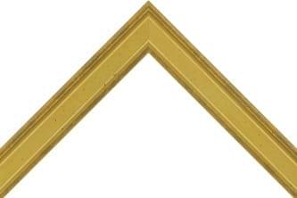 30mm Medici gold scoop with black back edge
