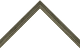 18mm Dark grey painted grain driftwood