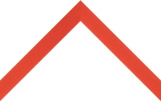 22mm Flat brushed metallic red