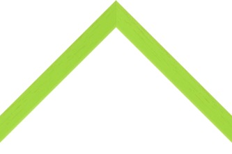 20mm Painted grain lime green