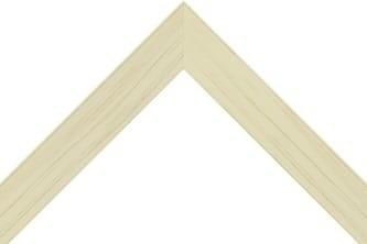 32mm Painited pine raised grain off white