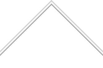 8mm Flat frosted silver